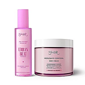 Kit Skelt Urban Beat Hidratante Corporal+ Spray Perfumado