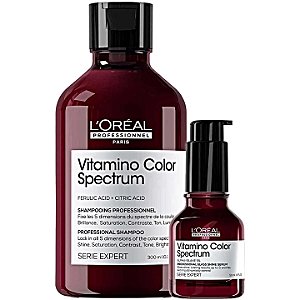 Kit Loréal Vitamino Color Spectrum Shampoo 300ml+Sérum 50ml