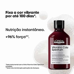 Kit Loréal Vitamino Color Spectrum Shampoo 300ml+Sérum 50ml