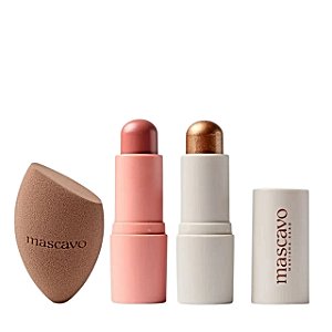 Kit Mascavo Blush Maple+ Iluminador Brúlèe 6g+ Esponja