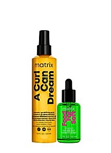 Kit Matrix A Curl Can Drean Modelador 250ml+ Oil Sérum 50ml