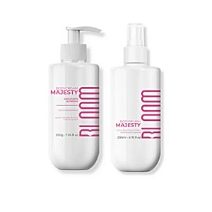 Kit Bloom Body Splash Majesty 200ml+ Body Cream 200g