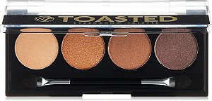 W7 Paleta de Sombra Toasted Eyeshadow com 4 cores