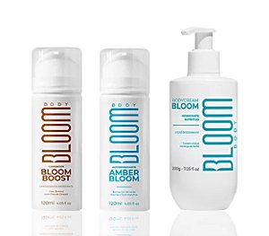 Kit Bloom Bronzeado AmberBloom+ Bloomboost+ Body Cream Bloom