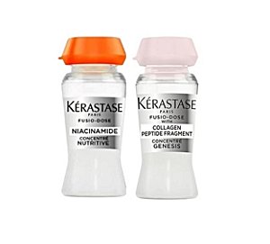 Kit Kérastase Ampola Nutritive Niacinamide+ Collagen Peptide 12mls