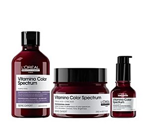 Kit Loréal Vitamino Color Spectrum Purple Sham+ Másc+ Sérum