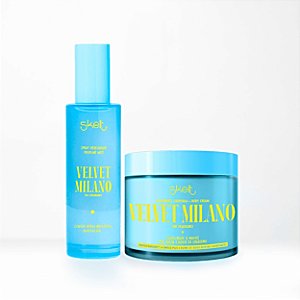 Kit Skelt Velvet Milano Hidratante Corporal+ Spray Perfumado