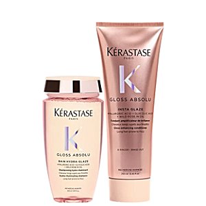 Kit Kérastase Gloss Absolu Bain Hydra Shampoo+Condicionador 250ml
