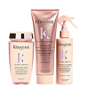 Kit Kérastase Gloss Absolu Shampoo+ Cond pq+ Leave-in 190ml