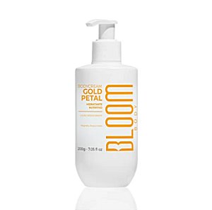 Bloom Gold Petal Body Cream Loção Desodorante Corporal 200ml
