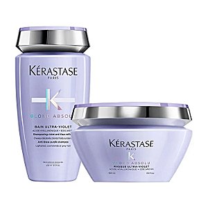 Kit Kérastase Blond Absolu Ultra Violet Shampoo+ Máscara pq