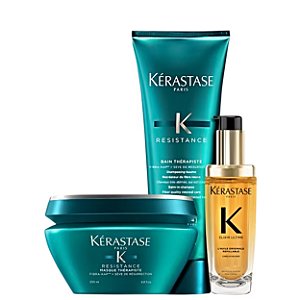 Kit Kerastase Thérapiste Shampoo+ Máscara+ Óleo Elixir 75ml