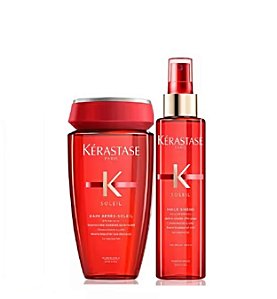 Kit Kérastase Soleil  Apres Soleil Shampoo+ Óleo Bifásico