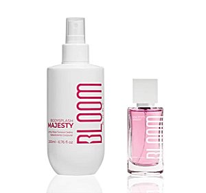 Kit Bloom Majesty Body Splash 200ml+ Perfume Capilar 50ml