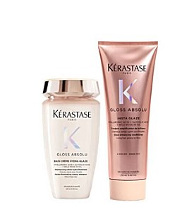 Kit Kérastase Gloss Absolu Bain Creme Shampoo+ Condicionador 250ml