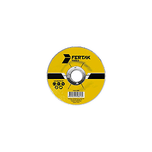 5 UN DISCO DESBASTE 4.1/2  115X6X22MM INOX 2815 FERTAK