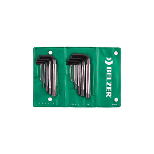 JOGO CHAVE ALLEN C/11 PCS 1,5 A 10MM 220404 BELZER