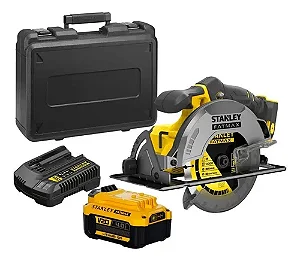SERRA CIRCULAR 7-1/4” (185MM) BRUSHLESS 20V MAX* ÍON DE LÍTIO COM 1 BATERIA, CARREGADOR E MALETA