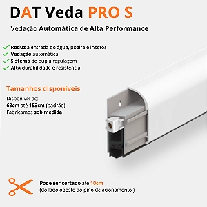 VEDAÇÃO AUTOMÁTICA SOBREPOR