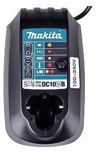CARREGADOR DE BATERIA MAKITA 12V DC10WB BIVOLT