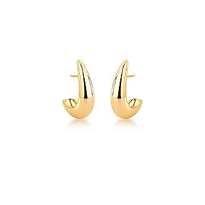 BRINCO VÍRGULA MÉDIO LISO