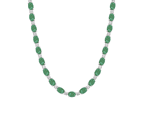 COLAR OVAL 5 MM PRATA