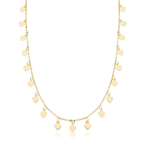 COLAR LONGO CORAÇÕES