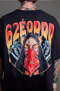 Camiseta Preta Kyu 62eoddd