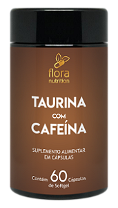Taurina c/ Cafeína - 60 cápsulas