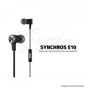 FONE PARA CELULAR JBL SYNCHROS E10