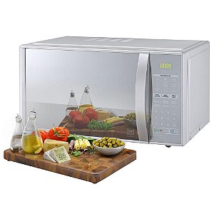 MICROONDAS GRILL PRATA ESPELHADO MH70