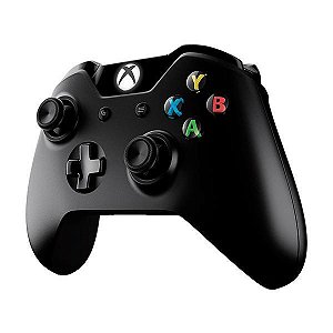 Controle Sem Fio Microsoft 1708 para Xbox One S e X - Preto