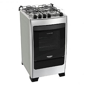 FOGAO GAS 4Q SUPREME INOX
