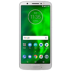 PG Smartphone Motorola Moto G6 XT1925-5 Dual SIM 32GB de 5.7 12+5MP/8MP OS 8.0 - Prata