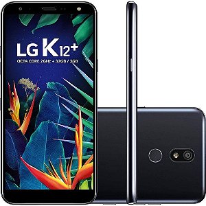 LG K12 LMX420BMW - K12VI 32GB PRETO (7893299913150)