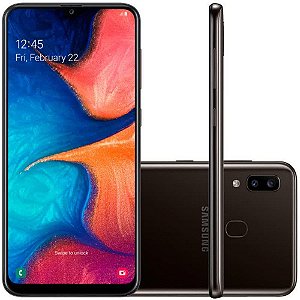 SAMSUNG MIXTEL GALAXY A20 SM-A205G/32DL 32GB PRETO (7892509106931)
