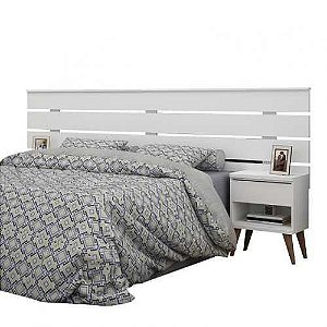 CABECEIRA CAMA ROMA 140/160/195 CBOX BR ACT/