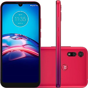 MOTOROLA XT2053-5 VERMELHO MAGENTA - MOTO E6S 64GB (7892597349999)