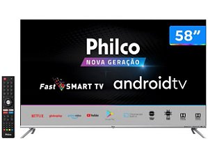 TV 58 LED UHD 4K PHILCO