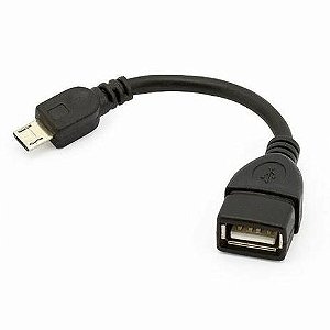 CABO MICRO USB V8 X USB FEMEA