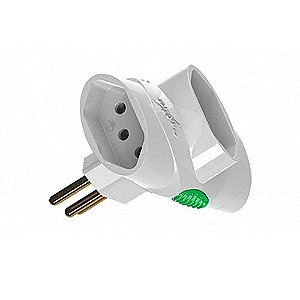 ADAPTADOR3 SAIDAS 2P+T BRANCO
