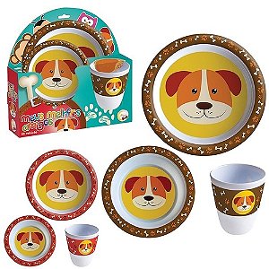 KIT REFEICAO MELAMINA CACHORRO
