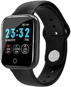 Relogio Smartwatch i5 a white strap
