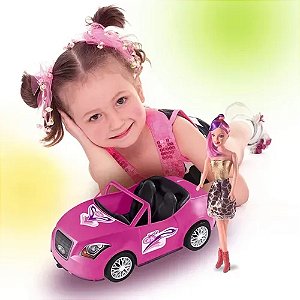 CARRO SPORT CAR GIRL 38CM REF