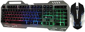 Kit Teclado E mouse Gamer KNUP KP-2054 RGB