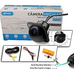 CAMERA VEICULAR TRASEIRA/FRONTAL KNUP