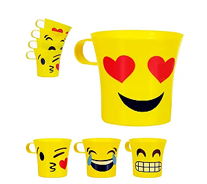 CANECA PLAST 300ML SMILE KIT C