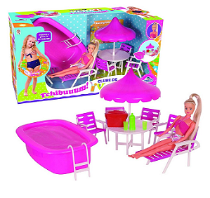 BONECA C/ACESS CLUBE DE VERAO