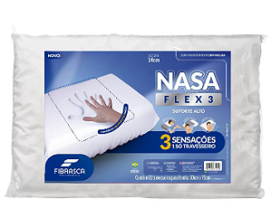 TRAVESSEIRO NASA FLEX 3 SUPORTE ALTO
