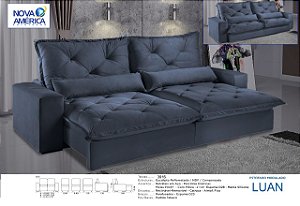 SOFA MAGNUM/LUAN 2,50 MTS 3304 AZUL